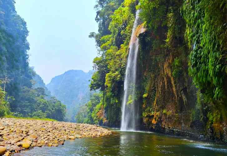 Catarata Rio Derrepente Tingo Maria El Ensueño